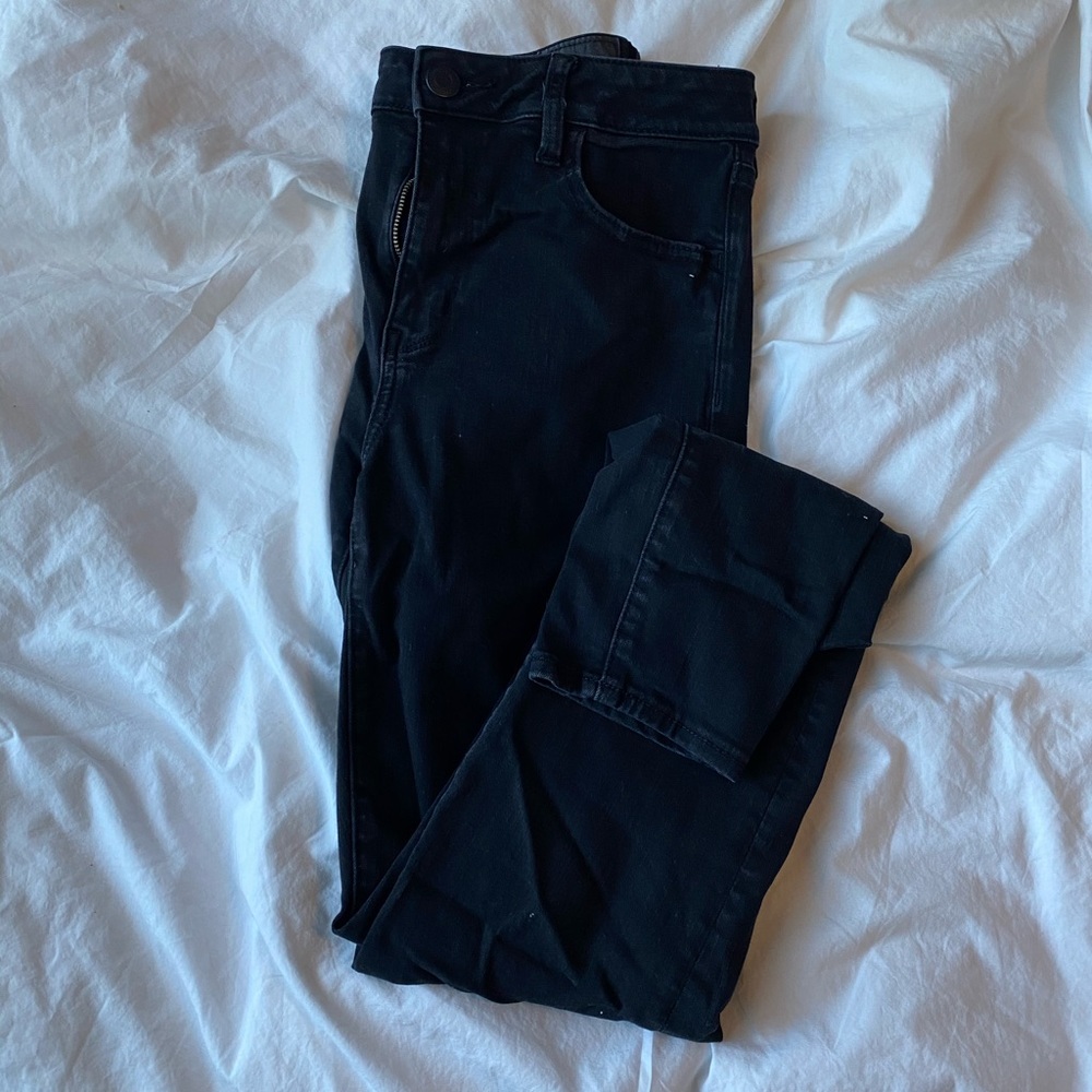 American Eagle Black Skinny Jeans